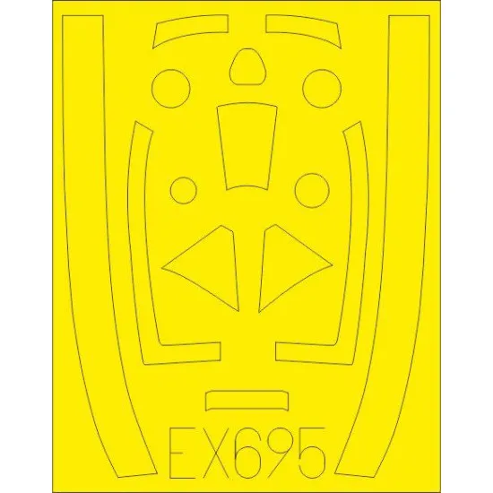Eduard EX695 1/48 Tempest Mk.V Sticker for Aircraft