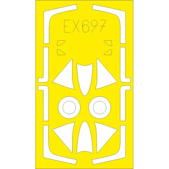 Eduard EX697 1/48 Hunter F.4/F.5 TFace Sticker for Aircraft