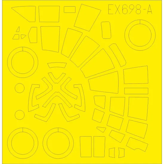 Eduard EX698 1/48 He 111Z Sticker for Aircraft