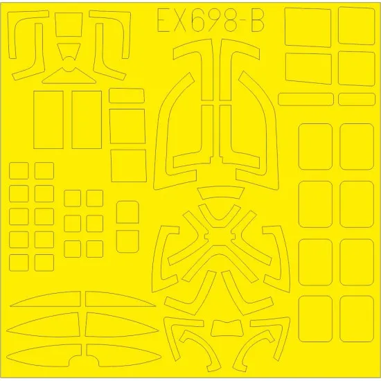 Eduard EX698 1/48 He 111Z Sticker for Aircraft