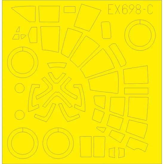 Eduard EX698 1/48 He 111Z Sticker for Aircraft