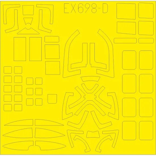Eduard EX698 1/48 He 111Z Sticker for Aircraft