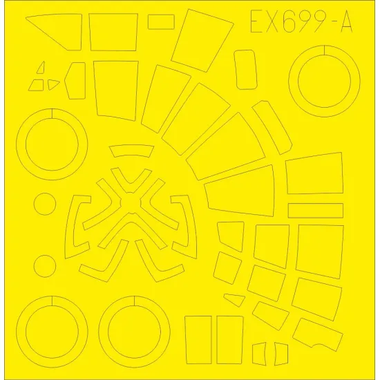 Eduard EX699 1/48 He 111Z TFace Sticker for Aircraft
