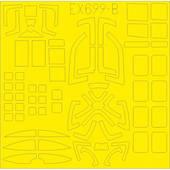 Eduard EX699 1/48 He 111Z TFace Sticker for Aircraft