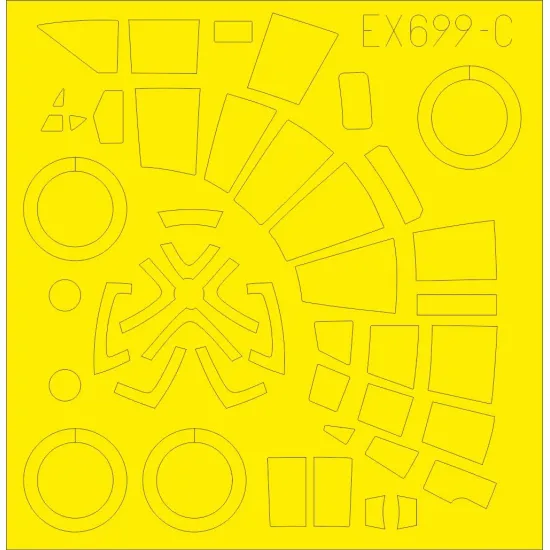Eduard EX699 1/48 He 111Z TFace Sticker for Aircraft