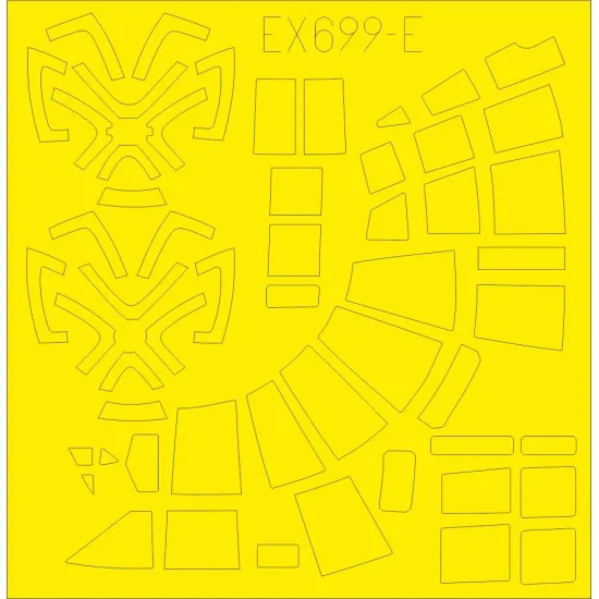 Eduard EX699 1/48 He 111Z TFace Sticker for Aircraft