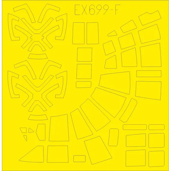 Eduard EX699 1/48 He 111Z TFace Sticker for Aircraft