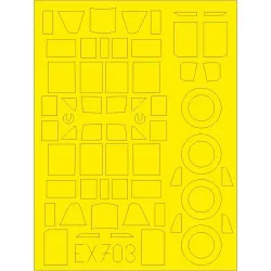 Eduard EX703 1/48 Il-2 TFace Sticker for Aircraft