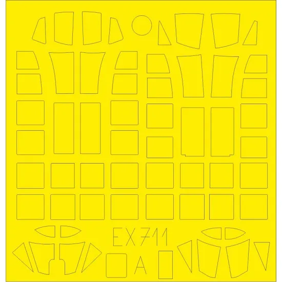 Eduard EX711 1/48 SBD-1 TFace Sticker for Aircraft