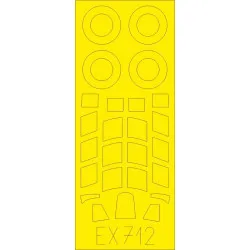 Eduard EX712 1/48 Hurricane Mk.I Sticker for Aircraft