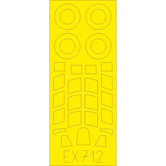Eduard EX712 1/48 Hurricane Mk.I Sticker for Aircraft