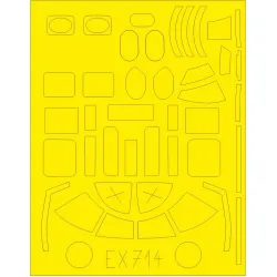 Eduard EX714 1/48 B-25D Sticker for Aircraft