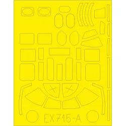 Eduard EX715 1/48 B-25D TFace Sticker for Aircraft