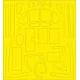 Eduard EX717 1/48 B-26C Invader TFace Sticker for Aircraft