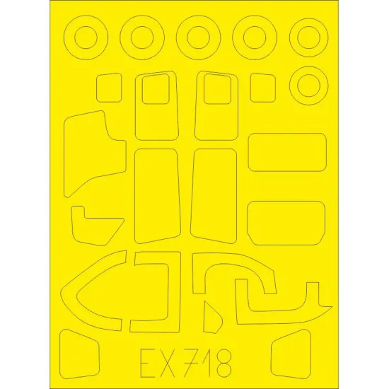 Eduard EX718 1/48 O-2A Sticker for Aircraft