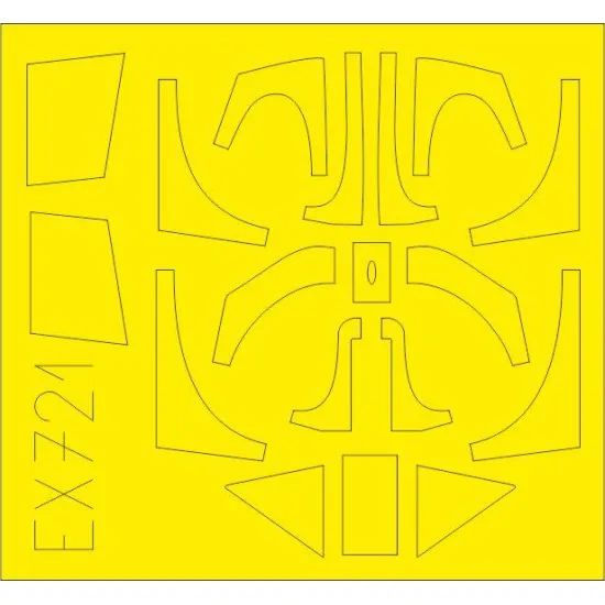 Eduard EX721 1/48 Fw 190A-5 Sticker for Aircraft