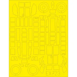 Eduard EX723 1/48 Bf 110E TFace Sticker for Aircraft