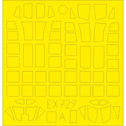 Eduard EX729 1/48 SBD-2 TFace Sticker for Aircraft