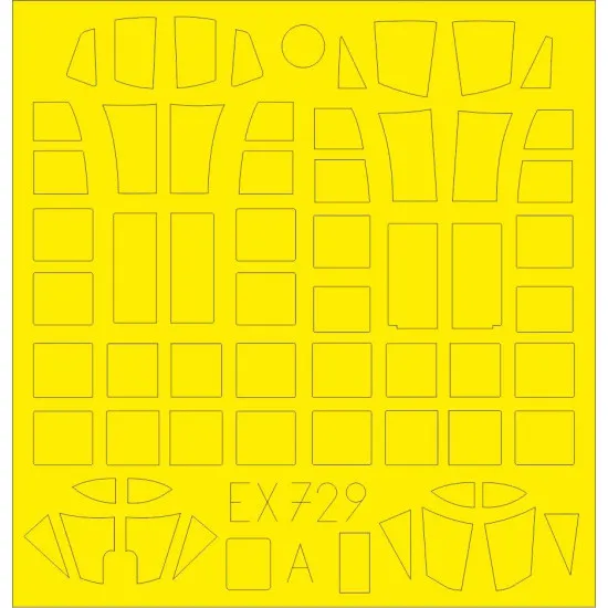 Eduard EX729 1/48 SBD-2 TFace Sticker for Aircraft
