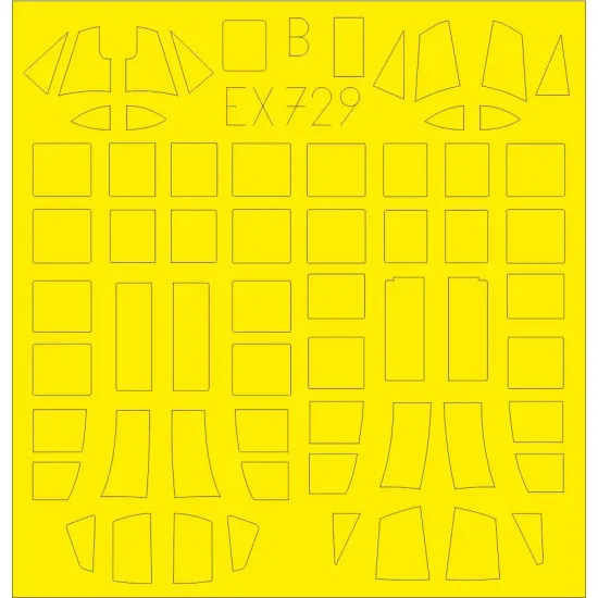 Eduard EX729 1/48 SBD-2 TFace Sticker for Aircraft