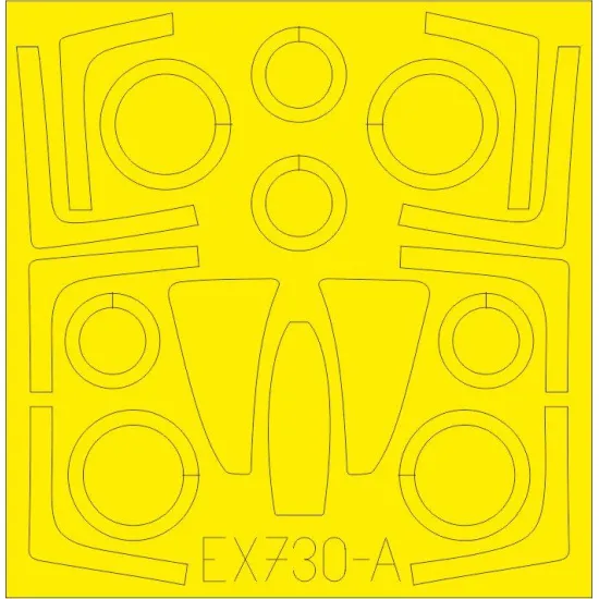 Eduard EX730 1/48 F-14A TFace Sticker for Aircraft