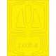 Eduard EX730 1/48 F-14A TFace Sticker for Aircraft