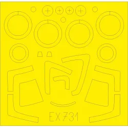 Eduard EX731 1/48 Su-27S Sticker for Aircraft