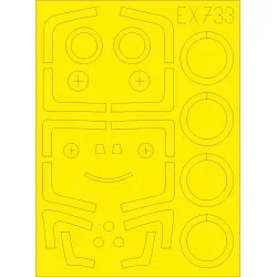 Eduard EX733 1/48 Su-27UB Sticker for Aircraft