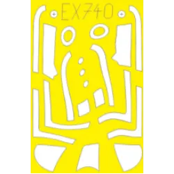 Eduard EX740 1/48 P-51D Weekend Sticker for Aircraft