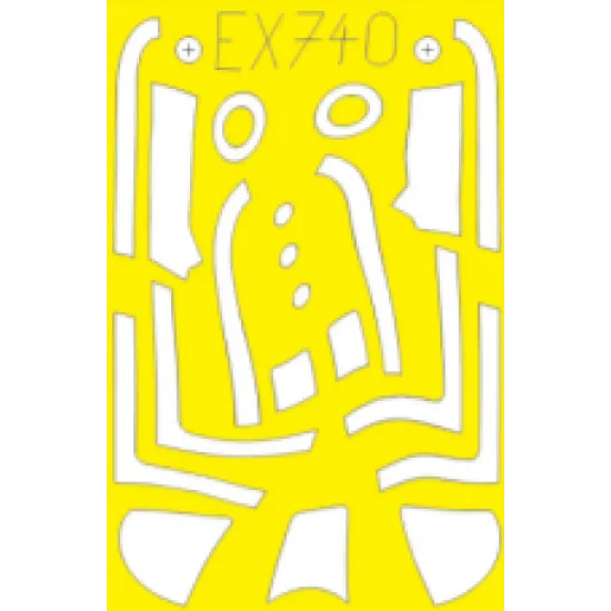 Eduard EX740 1/48 P-51D Weekend Sticker for Aircraft