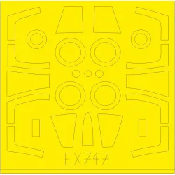 Eduard EX747 1/48 F-104DJ Sticker for Aircraft