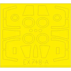Eduard EX748 1/48 F-104DJ TFace Sticker for Aircraft