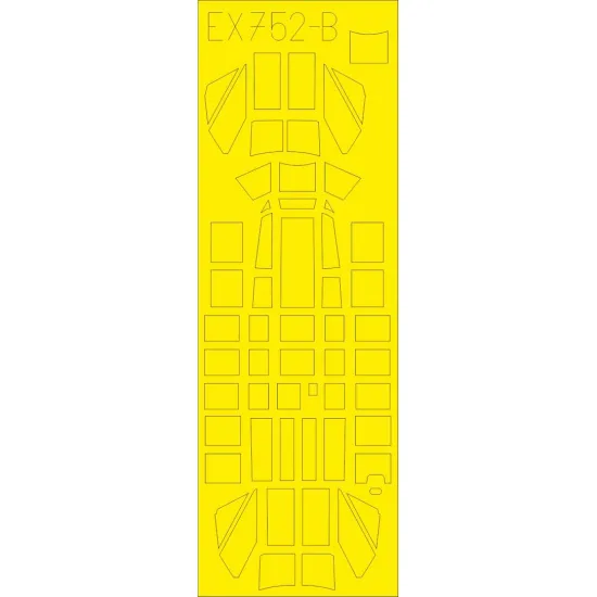 Eduard EX752 1/48 Bf 110C TFace Sticker for Aircraft
