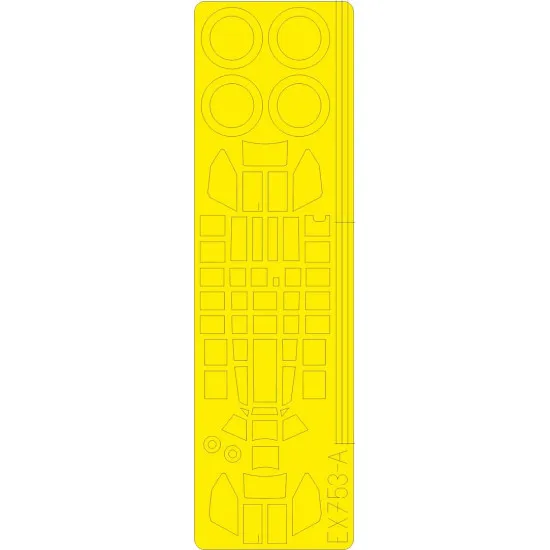 Eduard EX753 1/48 Bf 110D TFace Sticker for Aircraft