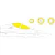 Eduard EX758 1/48 Su-57 TFace Sticker for Aircraft