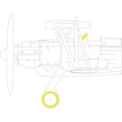 Eduard EX764 1/48 Ar 68F Sticker for Aircraft