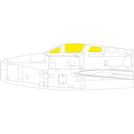 Eduard EX790 1/48 F-84F Sticker for Aircraft