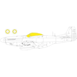 Eduard EX801 1/48 P-51K TFace Sticker for Aircraft
