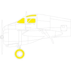 Eduard EX816 1/48 AT-9 Jeep TFace Sticker for Aircraft