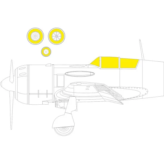 Eduard EX823 1/48 La-11 Sticker for Aircraft