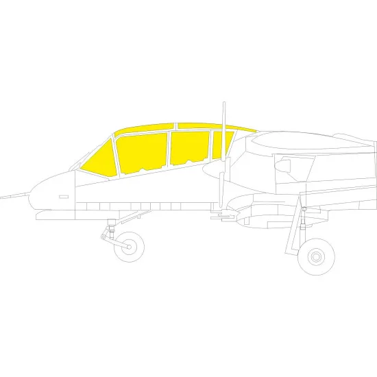 Eduard EX826 1/48 OV-10A TFace Sticker for Aircraft