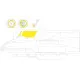 Eduard EX828 1/48 Hs 129B TFace Sticker for Aircraft