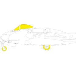 Eduard EX835 1/48 Vampire F.3 TFace Sticker for Aircraft