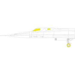 Eduard EX837 1/48 SR-71A TFace Sticker for Aircraft
