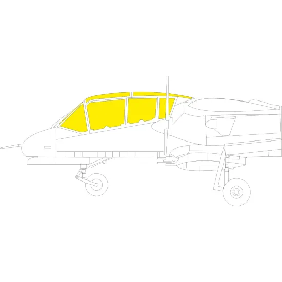 Eduard EX846 1/48 OV-10D+ Sticker for Aircraft