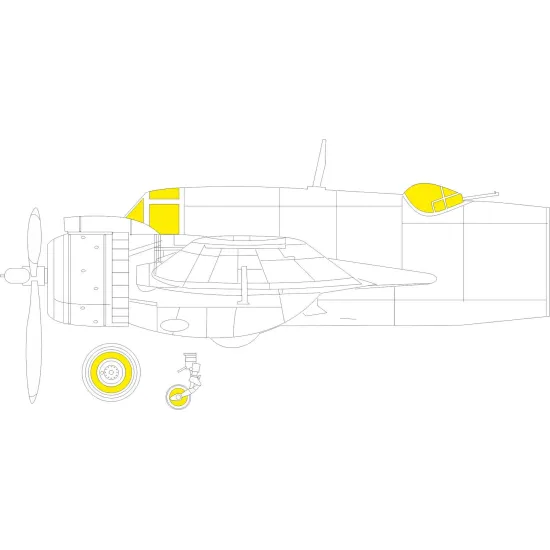 Eduard EX875 1/48 Beaufighter Mk.X TFace Sticker for Aircraft
