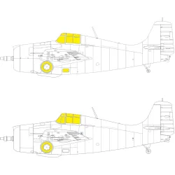 Eduard EX878 1/48 F4F-3 TFace Sticker for Aircraft