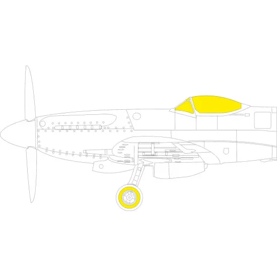 Eduard EX885 1/48 Spitfire F Mk.XVIII Sticker for Aircraft