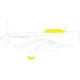 Eduard EX889 1/48 Yak-9D Sticker for Aircraft