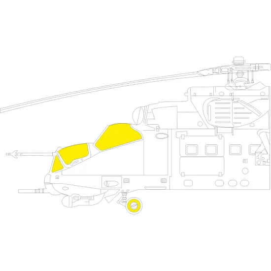 Eduard EX895 1/48 Mi-35M Sticker for Aircraft